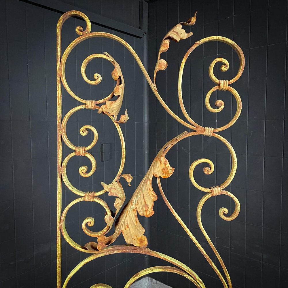 Large Cast Iron Room Divider for sale at Pamono
