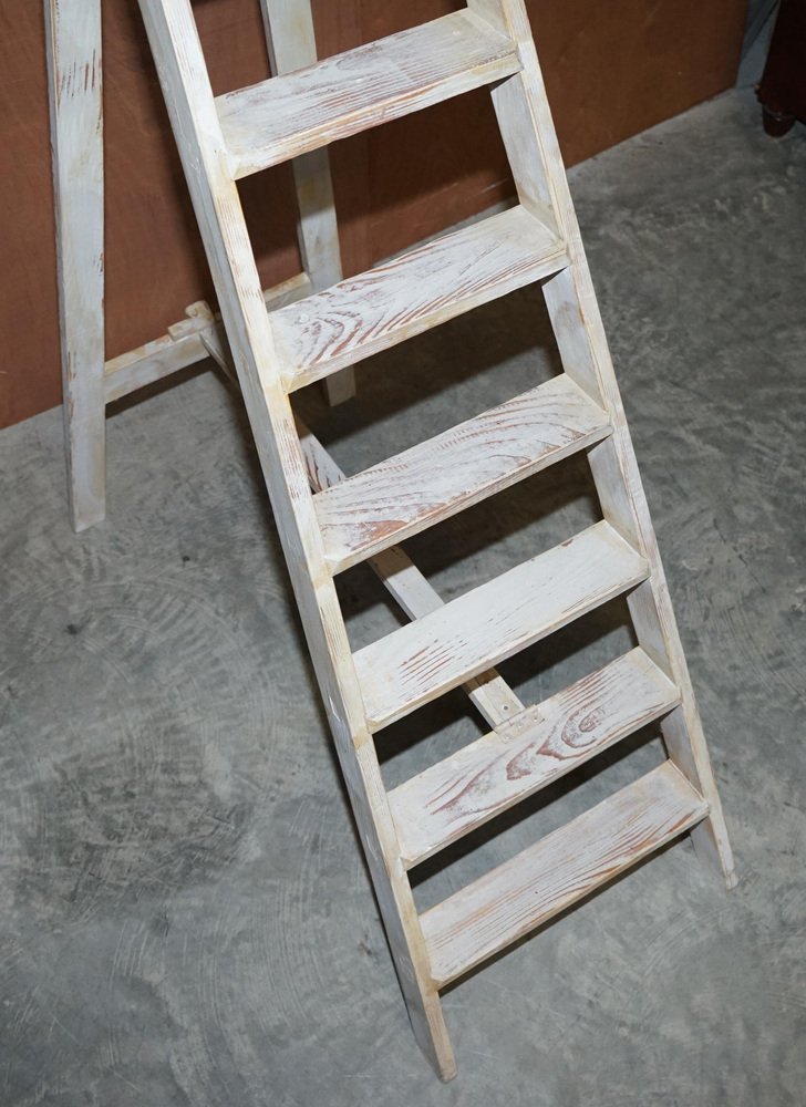 French Library Step Ladder, 1920s for sale at Pamono