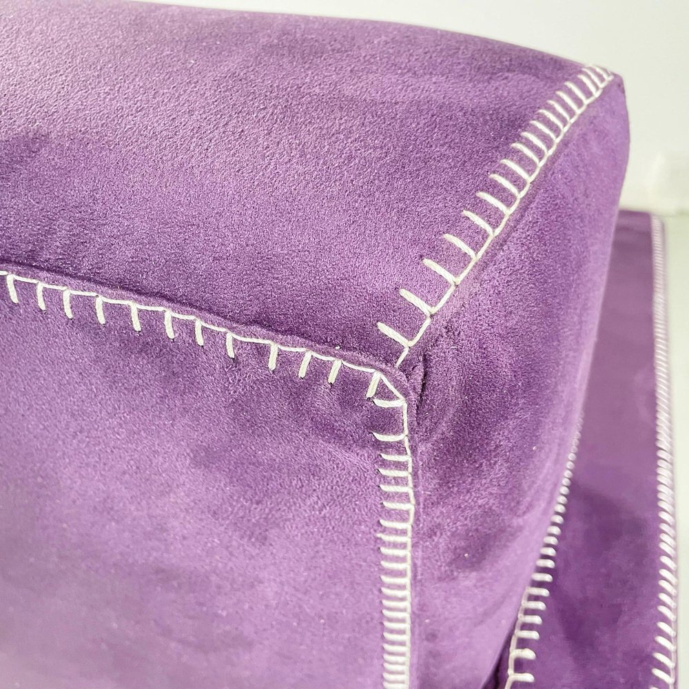 Modern Italian Velvet Model Utrecht Sofa attributed to Gerrit Thomas ...