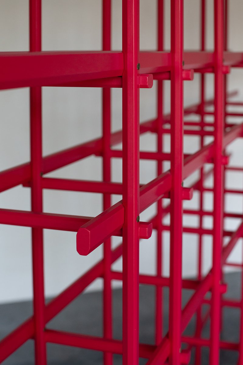 Large Vintage Italian Shelf for sale at Pamono