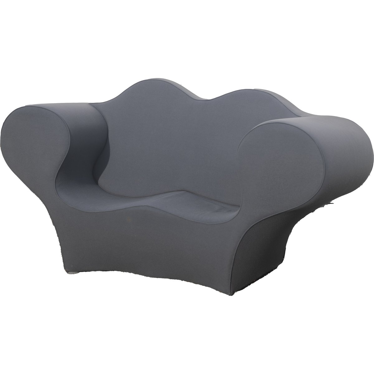 Grey Double Seated Sofa by Ron Arad for Moroso, 1990s for sale at Pamono