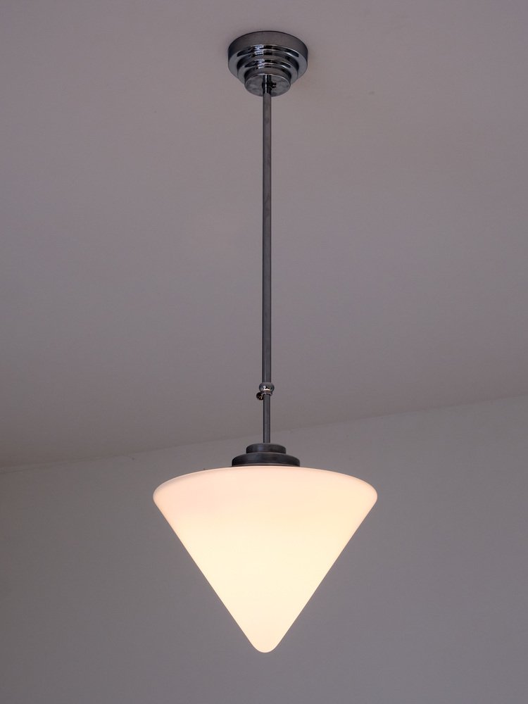 Cone Shaped Pendant Light with Adjustable Drop Height from Gispen