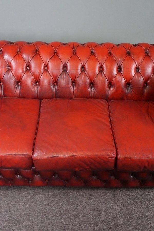 Chesterfield Leather 3Seater Sofa for sale at Pamono