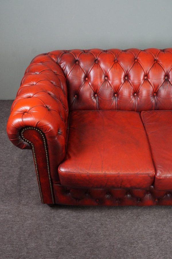 Chesterfield Leather 3Seater Sofa for sale at Pamono