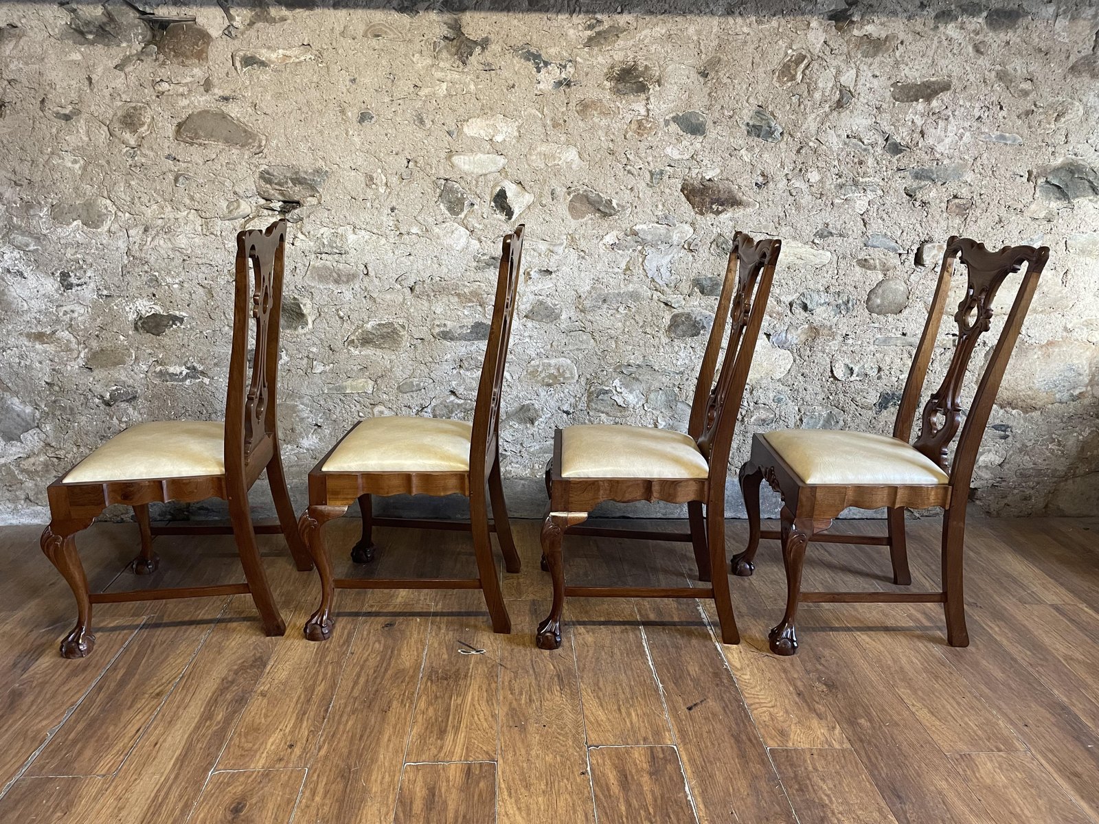 Chippendale Dining Chairs, Set of 6 for sale at Pamono