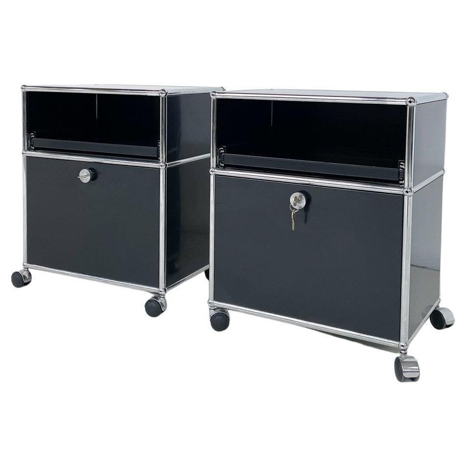Kleine MidCentury Modern Schränke von USM Haller, Schweizer, 1960er