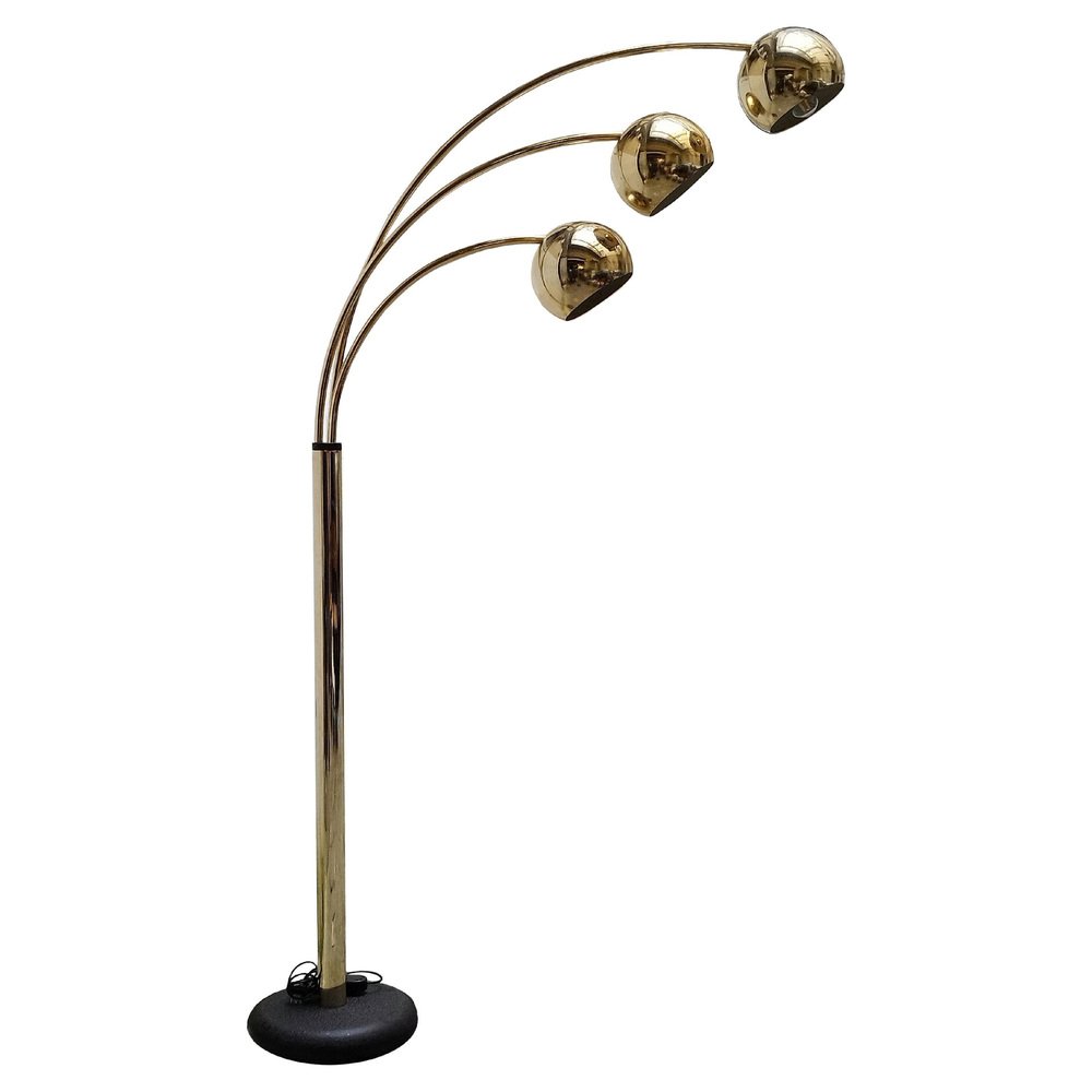 Lampe De Bureau Vintage, Modle Quadrifoglio, Luigi Massoni Pour Guzzini Italie Annes 1970