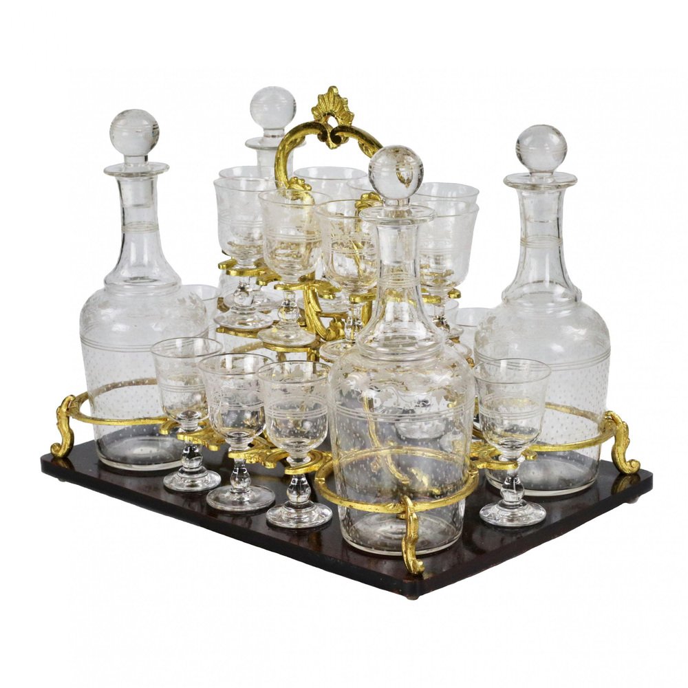 Antique Liquor Bar in Rosewood, 1890s for sale at Pamono