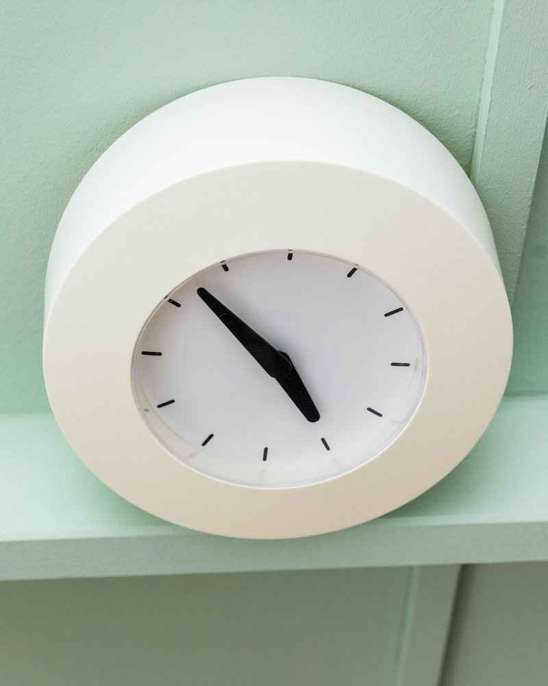 Postmodern Wall Clock from Ikea, 1980s for sale at Pamono