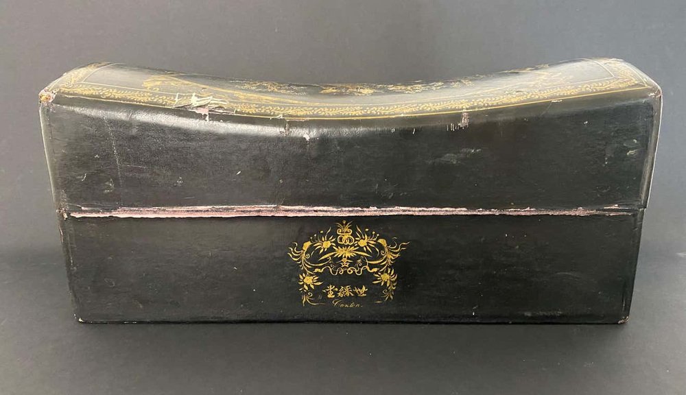 Antique Japanese Pillow Box for sale at Pamono