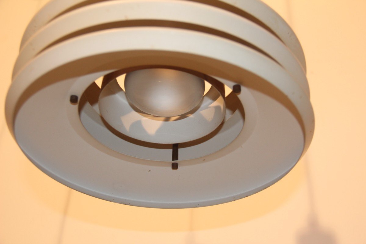 Minimalist Danish Ceiling Lamps from En Voss Belysning, 1950s, Set of 2