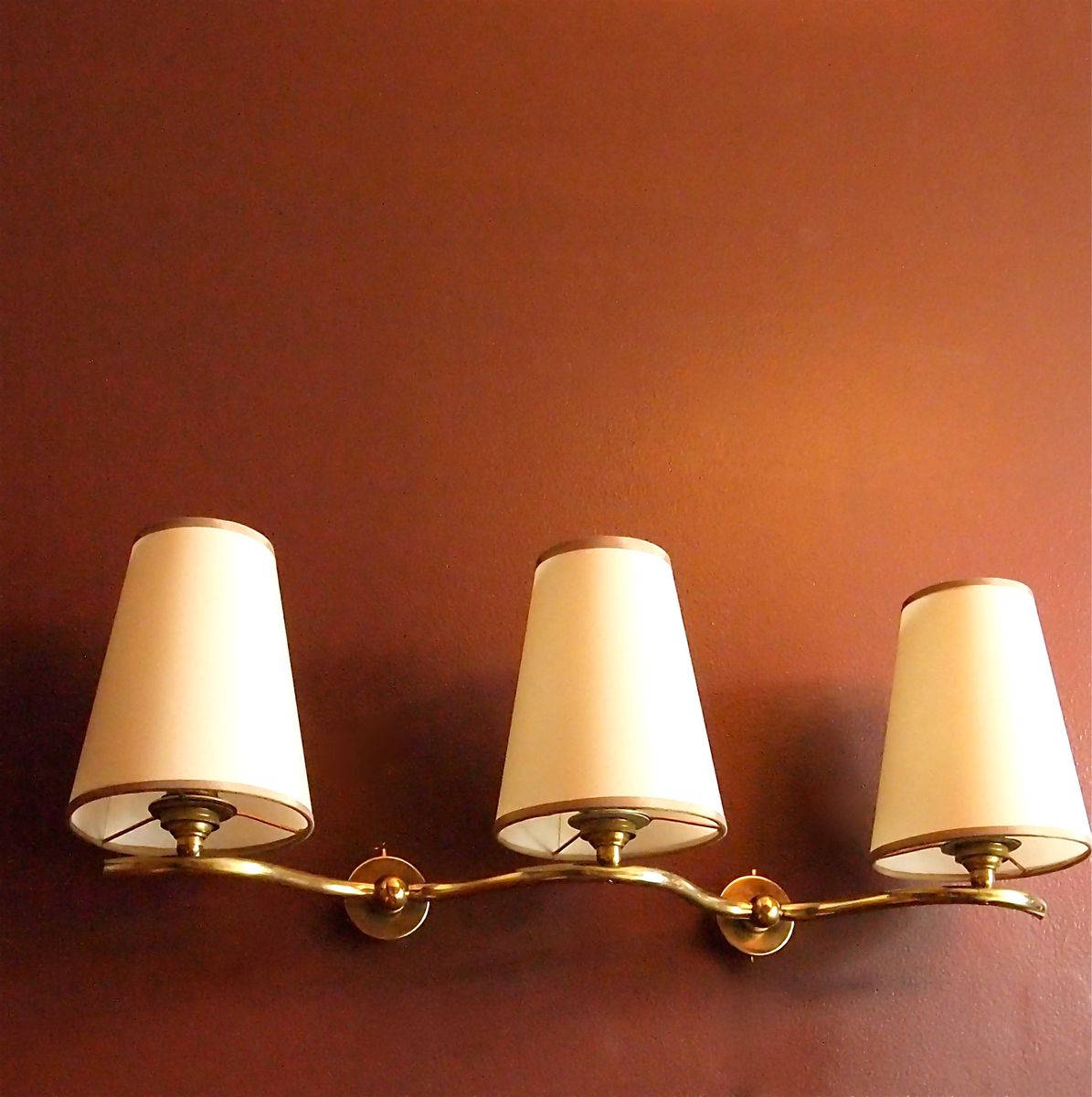 MidCentury Wall Sconces, 1950s, Set of 2 for sale at Pamono