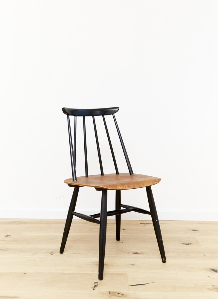 Model Dining Chairs by Ilmari Tapiovaara for Asko, 1950s, Set of