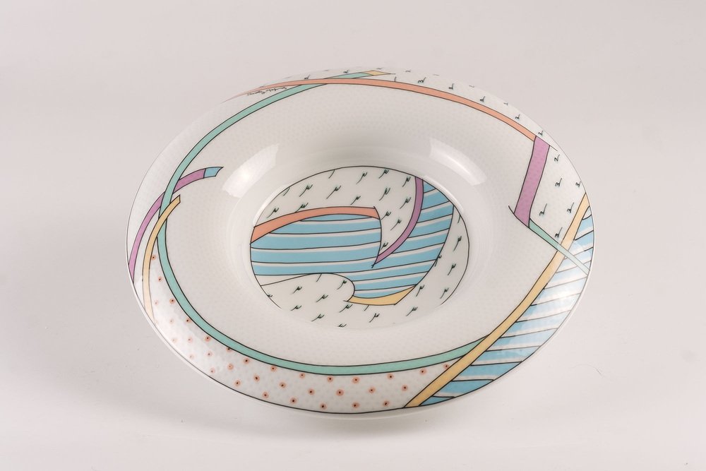 MAGCOLOR Handbemalte Glasschale - Bunte Kristall-Schale Für Obst & Salat