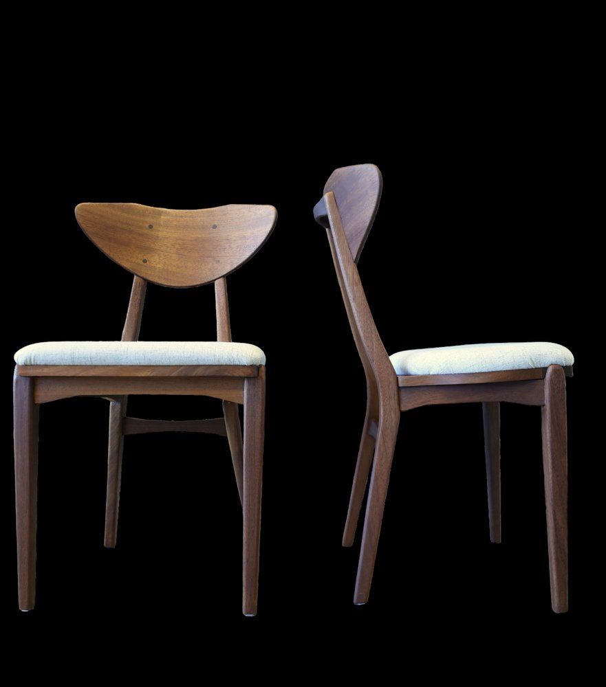 Dining Chairs by Richard Jensen and Kjærulff Rasmussen for Andreas