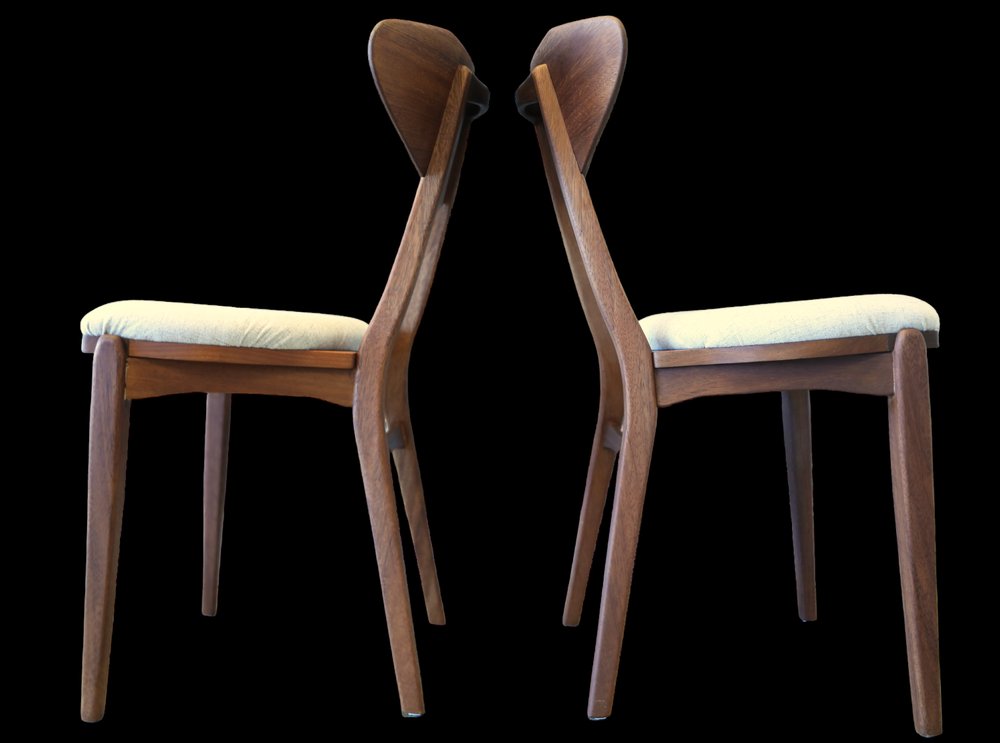 Dining Chairs by Richard Jensen and Kjærulff Rasmussen for Andreas