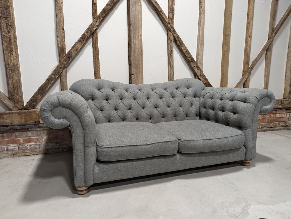 TwoSeater Chesterfield Sofa for sale at Pamono
