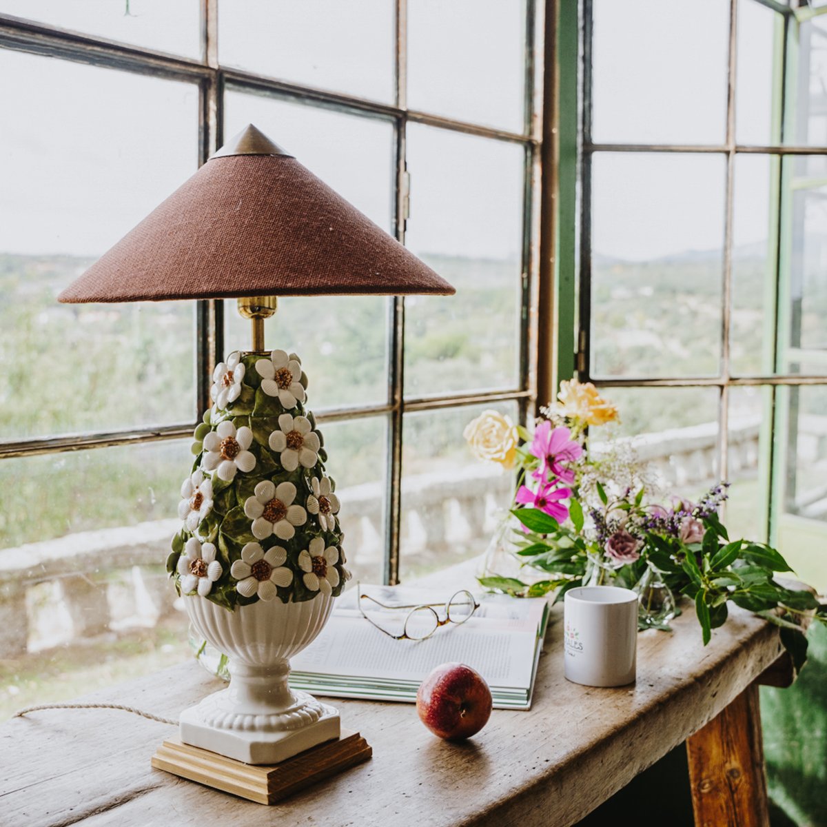 Manises Margarita Lamp by Can Betelgeuse Studio for sale at Pamono