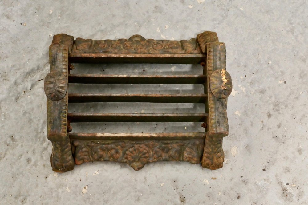 Victorian Heavy Cast Iron Boot Scraper, 1870s for sale at Pamono
