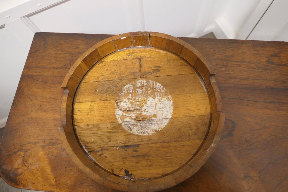 Cutty Sark Whisky Barrel Top Tray, Scotland, 1930s for sale at Pamono