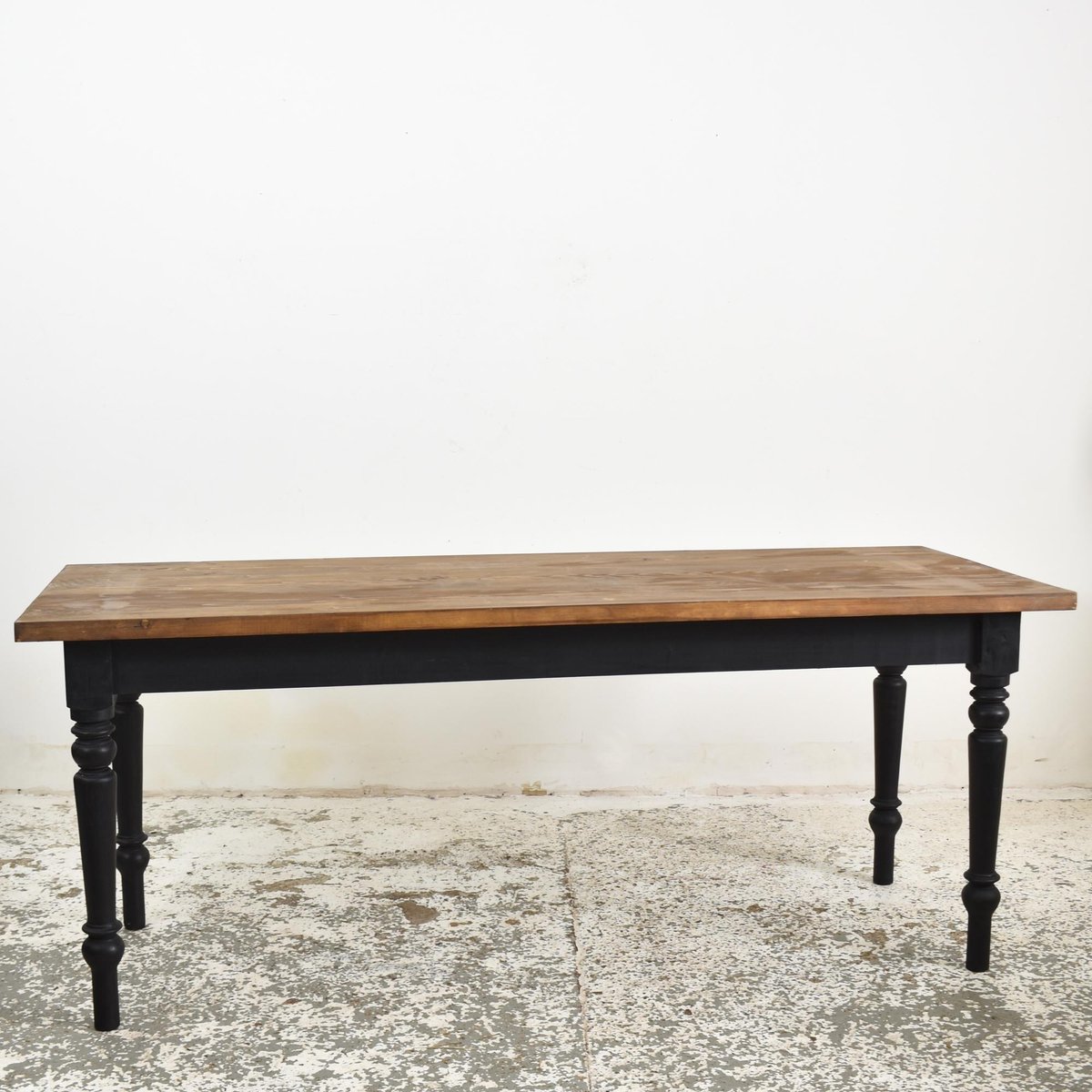 Rustic Farmhouse Kitchen Table for sale at Pamono