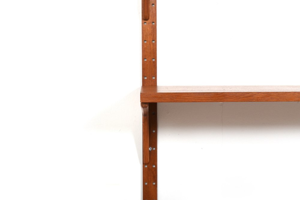 Wall Shelf System in Teak by Thygesen & Sørensen for HG Furniture