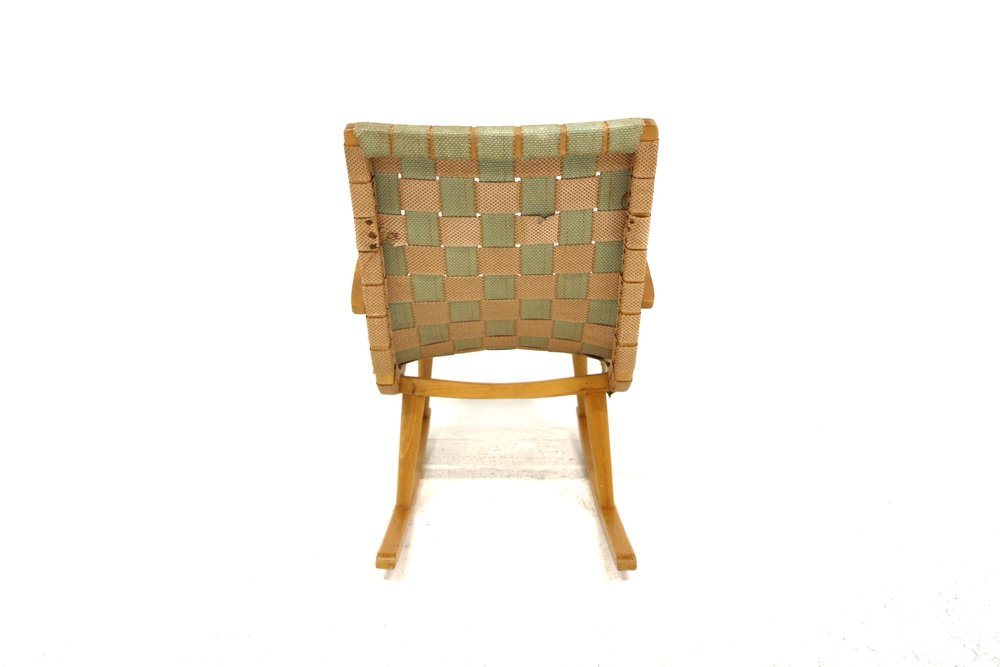Scandinavian Rocking Chair In Suede 1970 For Sale At Pamono scandinavian-rocking-chair-in-suede-1970-for-sale-at-pamono