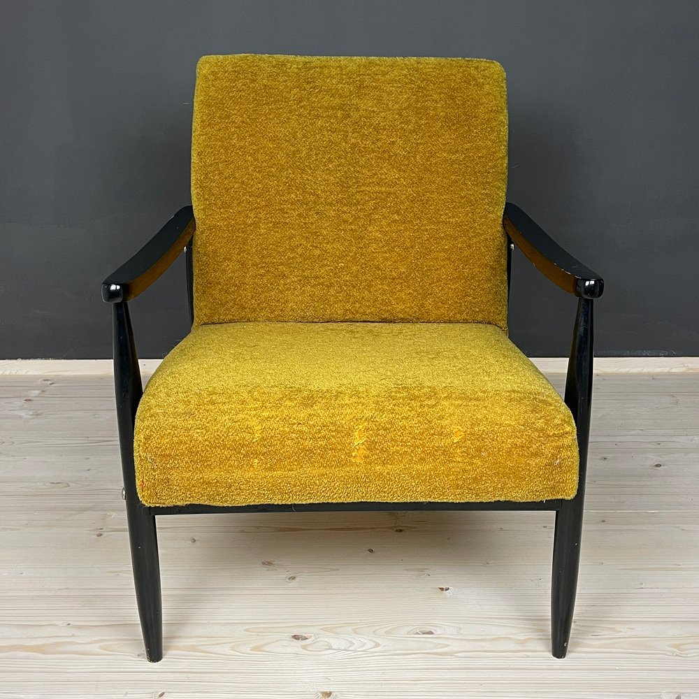 MidCentury Armchair, Yugoslavia, 1970s for sale at Pamono