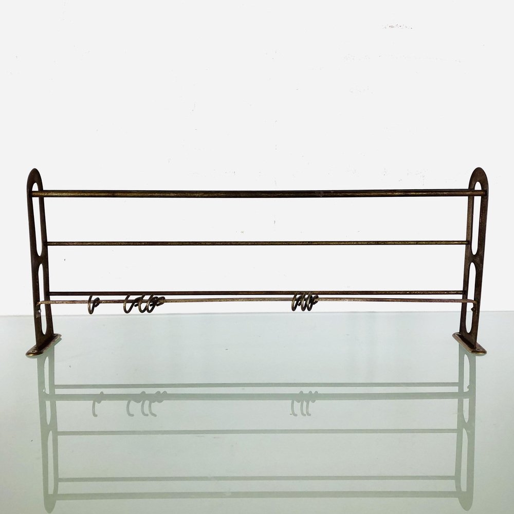 Vintage Steel Kitchen Rack, 1930s for sale at Pamono