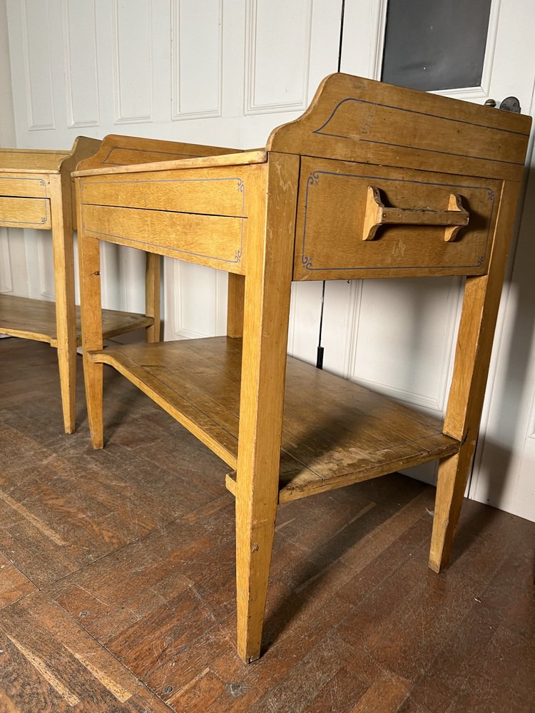 Antique English Washstands, 1800s, Set of 2 for sale at Pamono