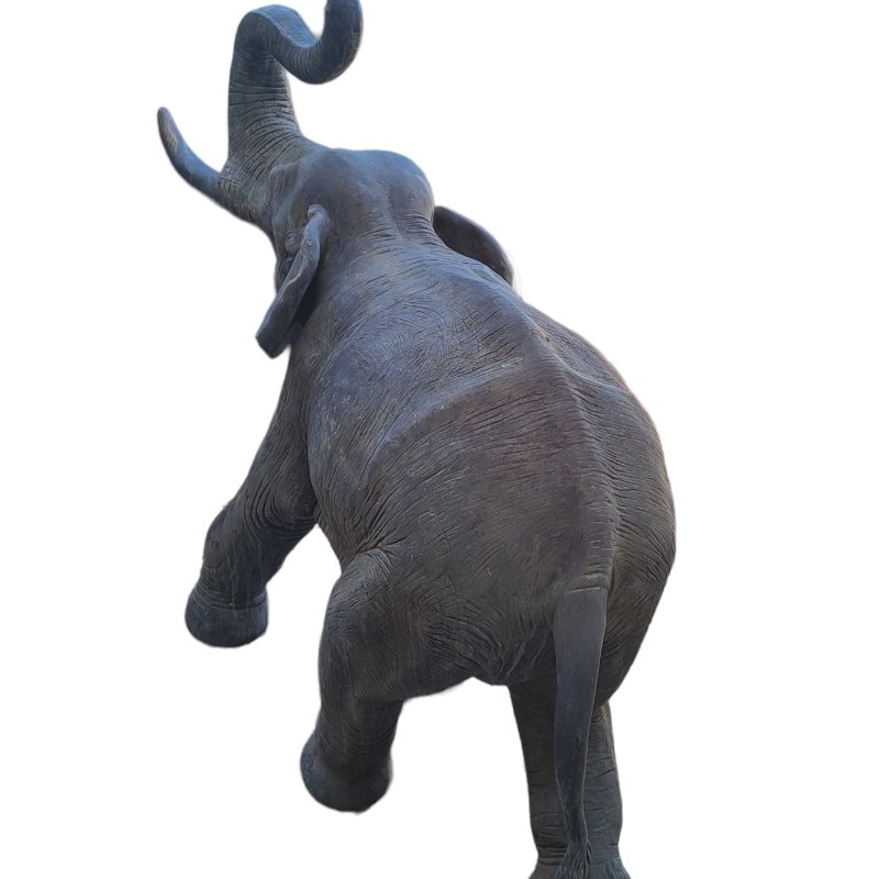 Life Size Elephant Sculpture, 1980s, Bronze for sale at Pamono