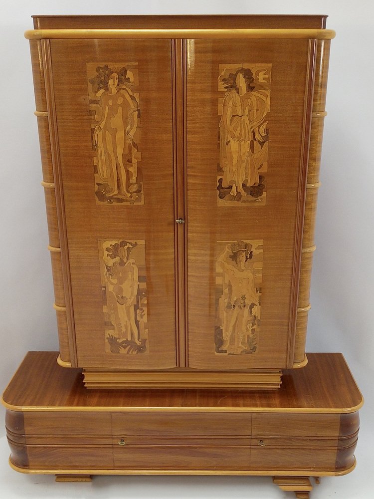 Art Nouveau Bar by Percival 1890s for sale at Pamono