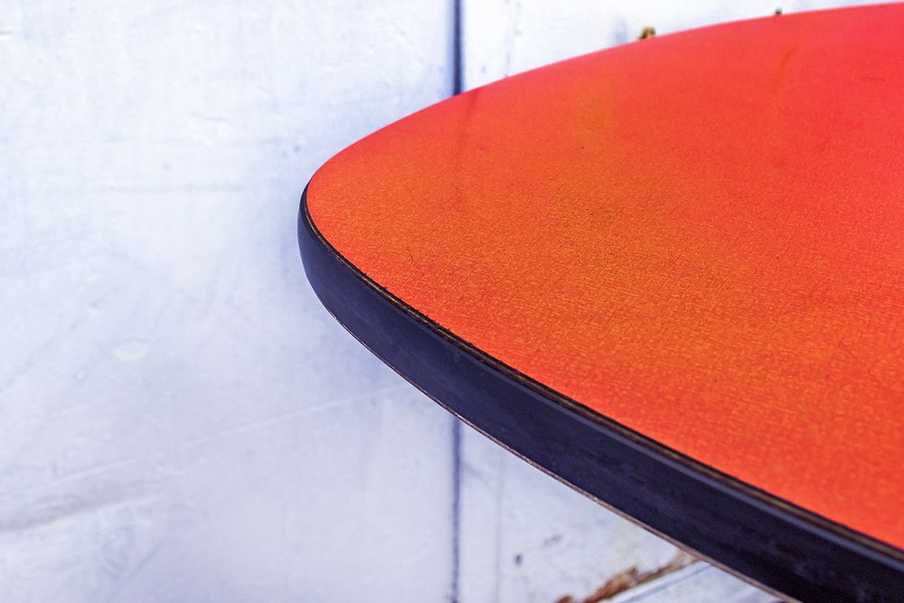 Italian Iron Bar Tables, 1960s, Set of 4 for sale at Pamono