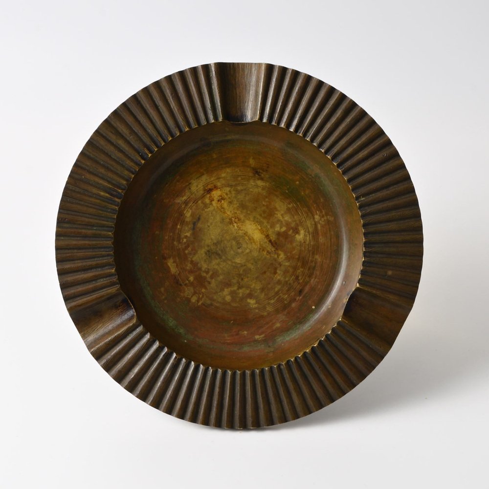 Dänische Art Deco Aschenbecher aus Bronze, 1930er bei Pamono kaufen