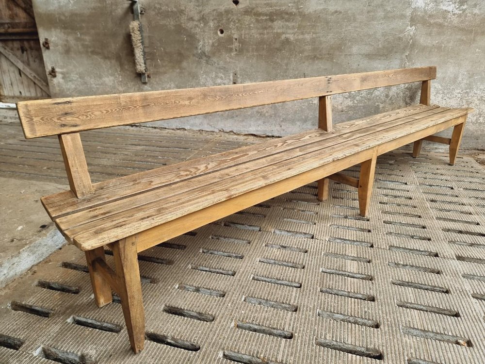 Gartenbank aus Eiche und Kiefer bei Pamono kaufen