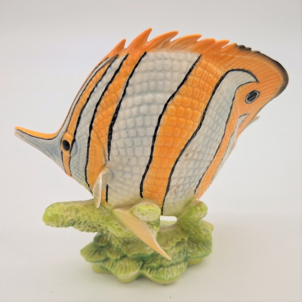 Kaemingk Deko-Fisch 3er Set – Schwimmende Porzellanfische, Ca. 11 Cm, Zufallsauswahl, Für Aquarien-Deko Oder Regal