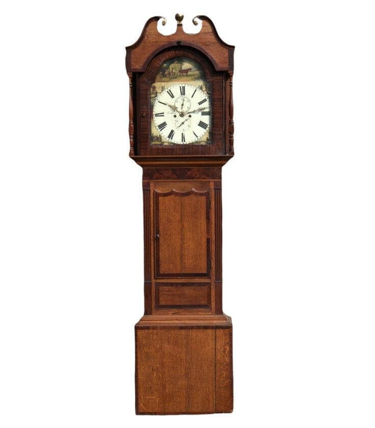 Standuhr aus georgischer Eiche bei Pamono kaufen