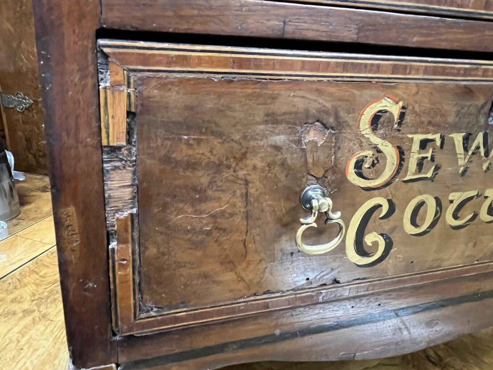 Victorian Sewing Chest of Drawers for sale at Pamono