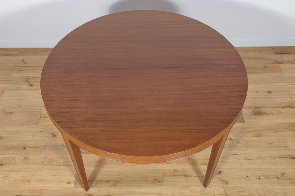 MidCentury Round Dining Table by Severin Hansen for Haslev
