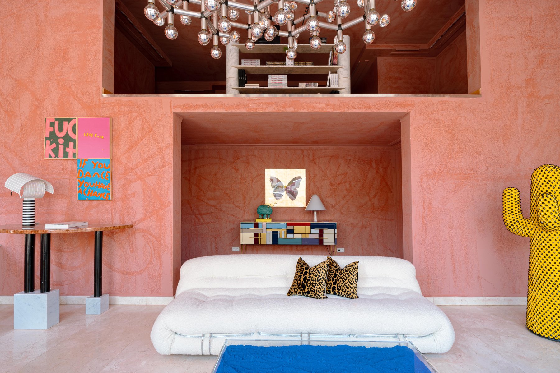 Blue Coffee Table by Yves Klein for sale at Pamono