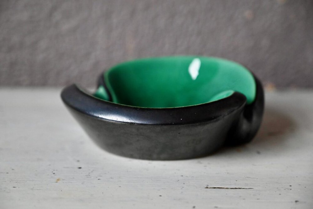 Bol apéritif en céramique vert Empreinte | Maisons du Monde