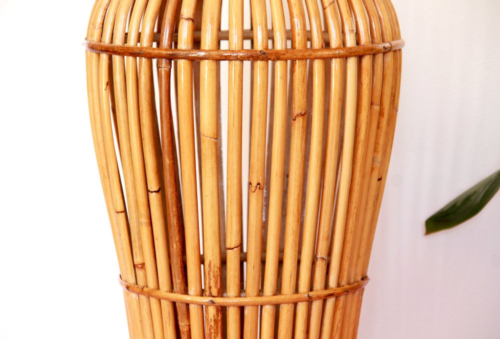 Bamboo Umbrella Stand, Italy, 1970s for sale at Pamono