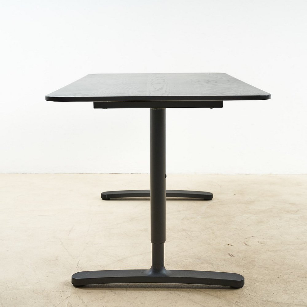 Vintage Modern Black Desk for sale at Pamono