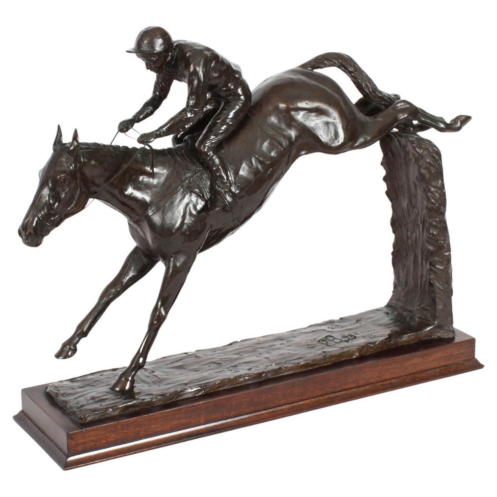 philip-blacker-large-figure-of-docklands-express-1993-patinated