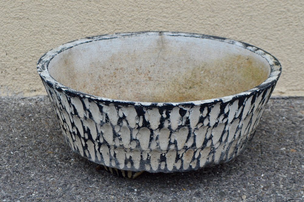 Happy Trees Beton Übertopf Kugelförmig – Modernes Design Für Drinnen & Draußen, Größe 20,3 Cm (klein)