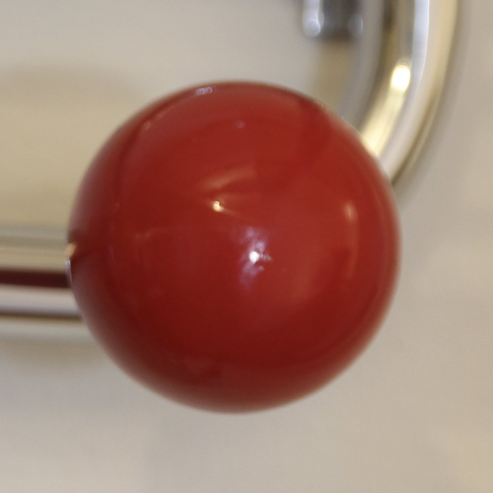 Art Deco French Coat Stand in Chromed Steel, 1940s for sale at Pamono