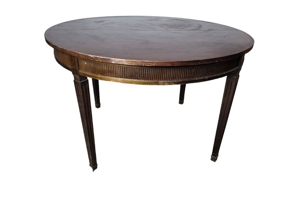 Vintage Spanish Extendable Wooden Table for sale at Pamono