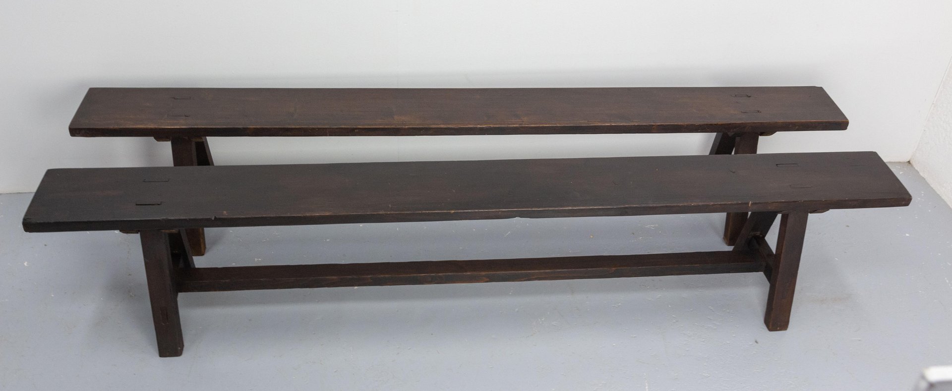 2er Set Scharniere Altmessing - 62x55mm Vintage Scharniere Für Möbel & Truhen