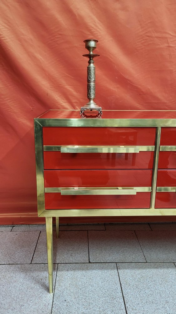 Low Vintage Sideboard, 1980s for sale at Pamono