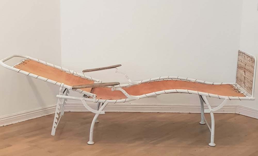 Adjustable Chaise Lounge, 1920s for sale at Pamono